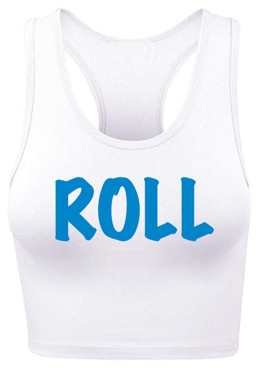 Roll Racerback Crop Top