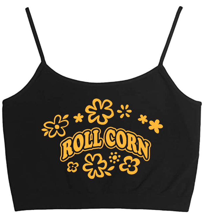 Roll Corn Seamless Crop Top (Available in 2 Colors)