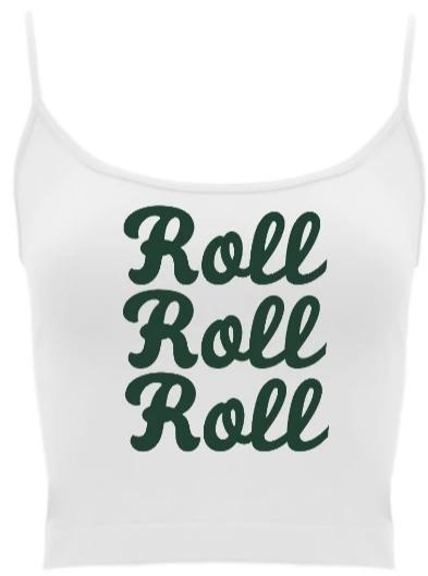 Roll Roll Roll Seamless Crop Top