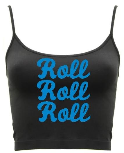 Roll Roll Roll Seamless Crop Top (Available in Two Colors)