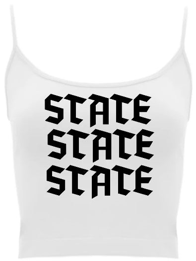 State State State Seamless Crop Top
