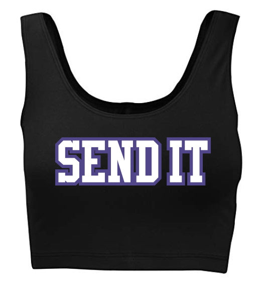 Send It Tank Crop Top