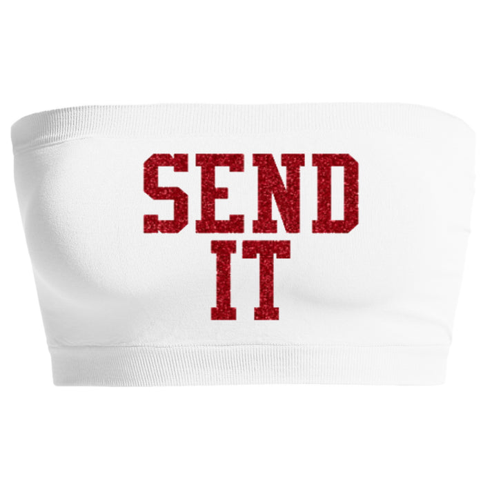 Send It Glitter Seamless Bandeau (Available in 3 Colors)