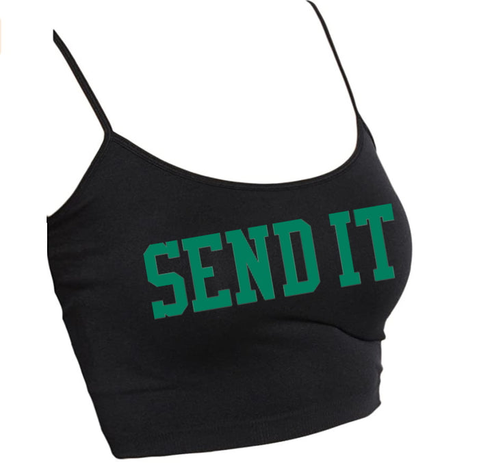 Send It Seamless Crop Top (Available in 2 Colors)