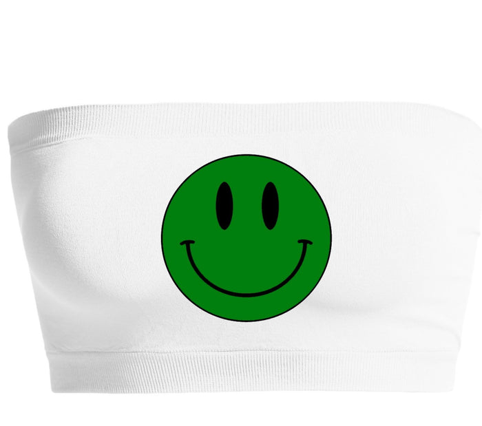 Smiley Seamless Bandeau (Available in 2 Colors)