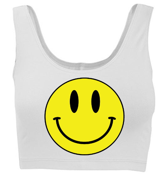 Happy Game Day Tank Crop Top (Available in 2 Colors)