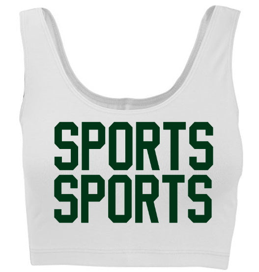 Sports Sports Tank Crop Top (Available in 2 Colors)