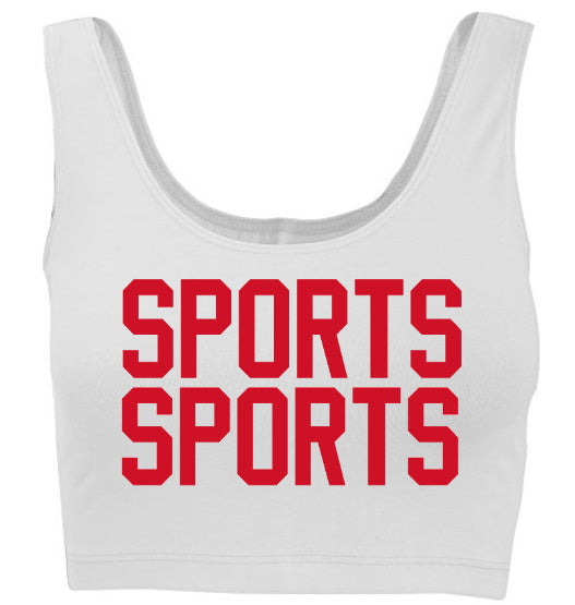 Sports Sports Tank Crop Top (Available in 2 Colors)