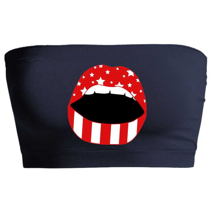 Stars & Stripes Navy Seamless Bandeau