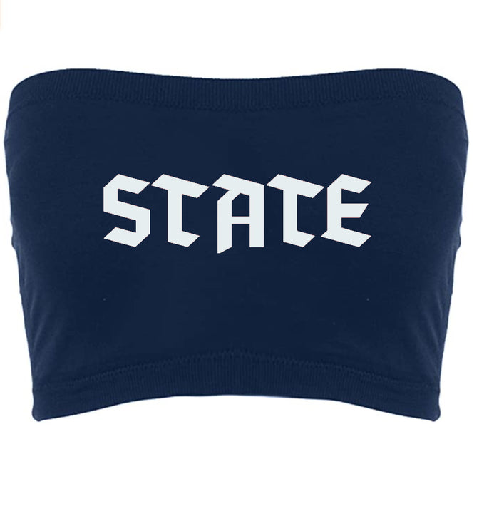 State Swag Seamless Crop Tube Top