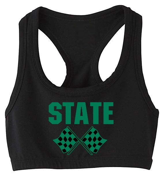 State Racerback Sports Bra