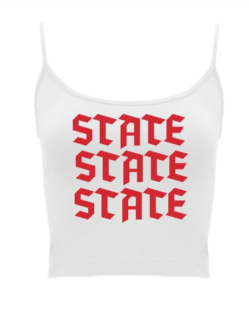 State State State Seamless Crop Top (Available in 2 Colors)