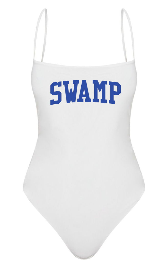 Swamp Spaghetti Strap Bodysuit (Available in 2 Colors) – Gameday Bae