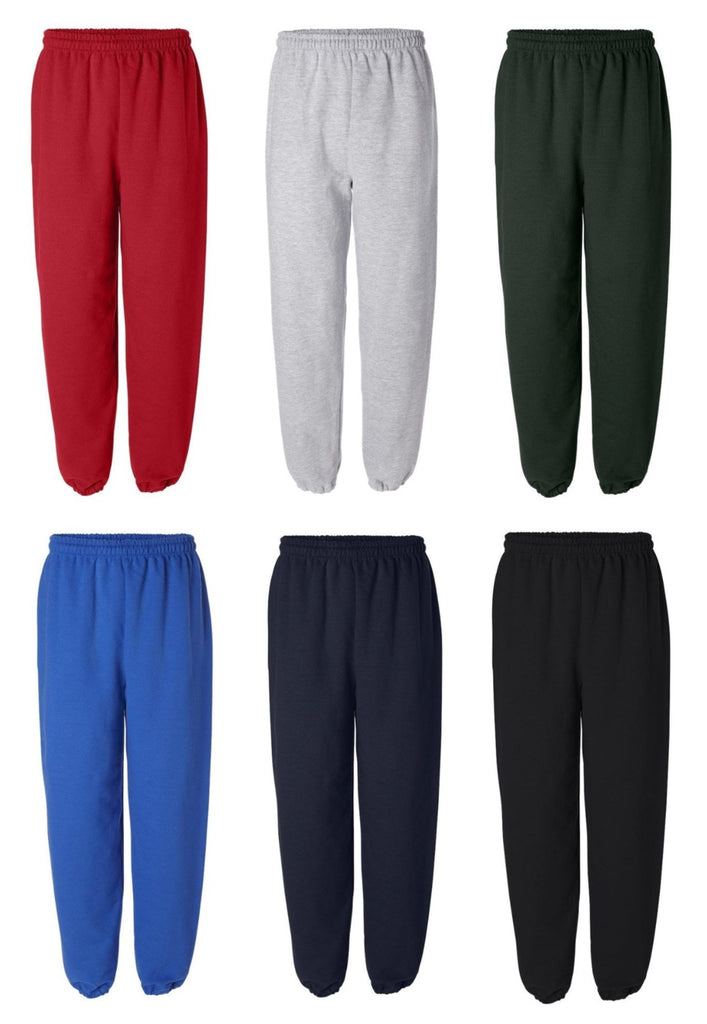 Embroidered Team Patch Sweats (Available in Six Colors)