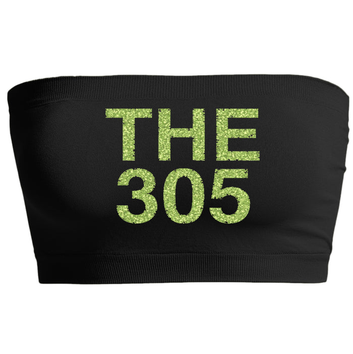 The 305 Glitter Seamless Bandeau (Available in 2 Colors)