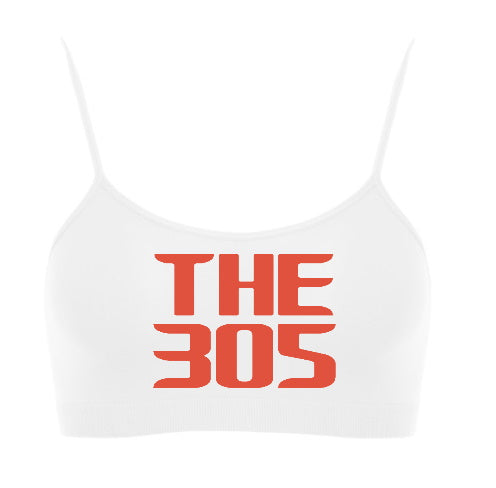 The 305 Seamless Spaghetti Strap Super Crop Top (Available in 2 Colors)