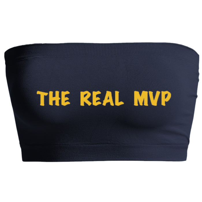 The Real MVP Navy Seamless Bandeau