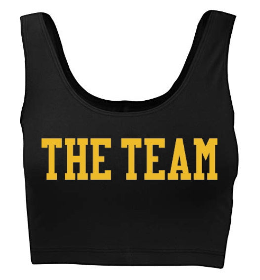 The Team Tank Crop Top (Available in 2 Colors)