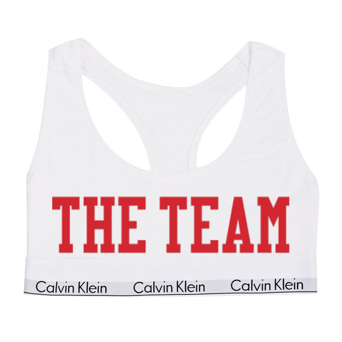 The Team Cotton Bralette (Available in 3 Colors)