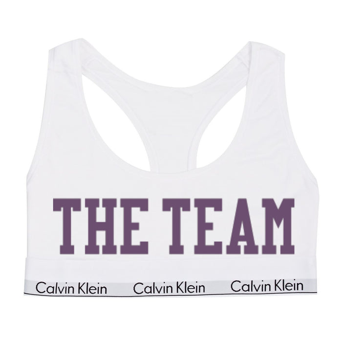 The Team Cotton Bralette (Available in 2 Colors)
