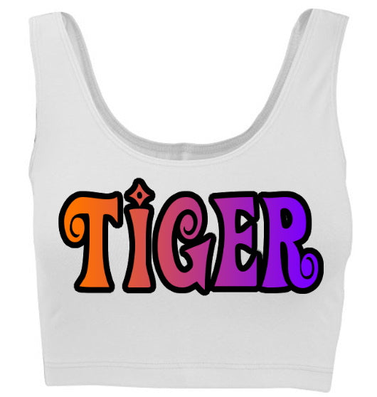 Tiger Baby Tank Crop Top (Available in 2 Colors)