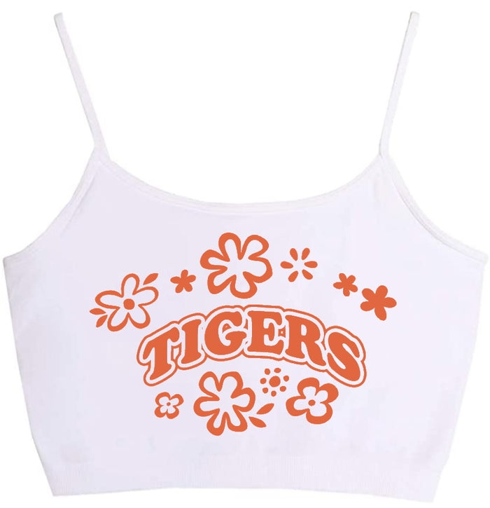 Tigers Seamless Crop Top (Available in 3 Colors)