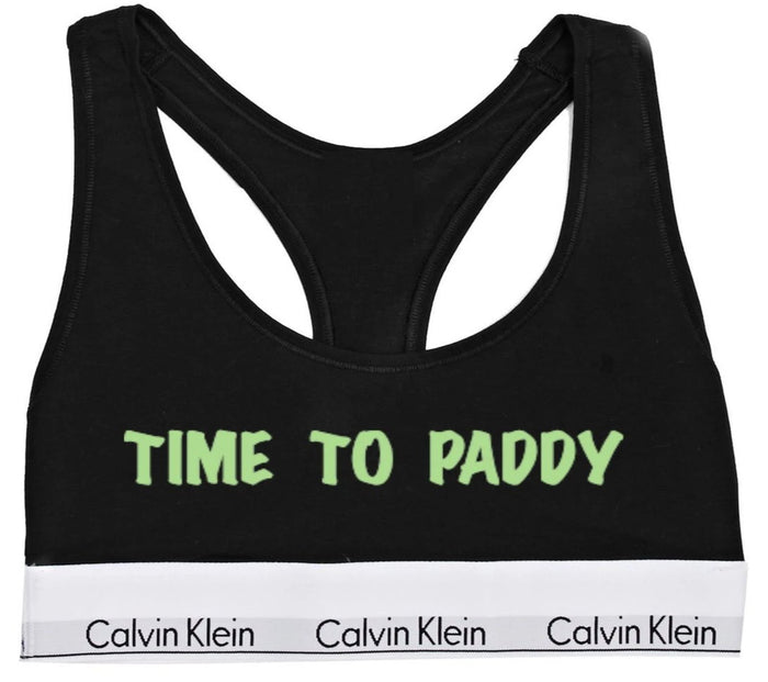 Time To Paddy Fluorescent Cotton Bralette (Available in 2 Colors)