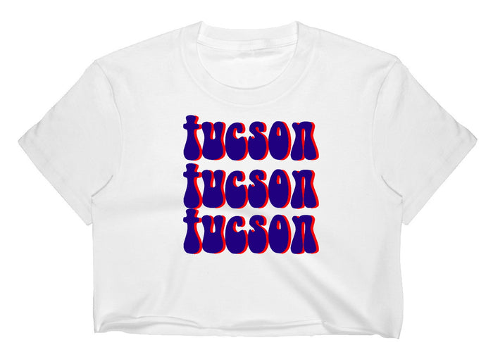 Tucson Raw Hem Cropped Tee (Available in 2 Colors)