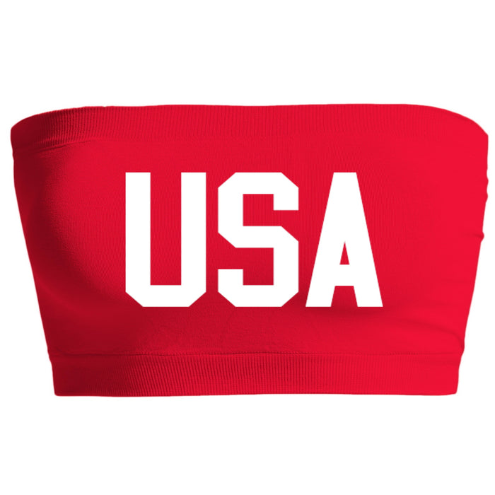 USA Seamless Bandeau (Available in 2 Colors)