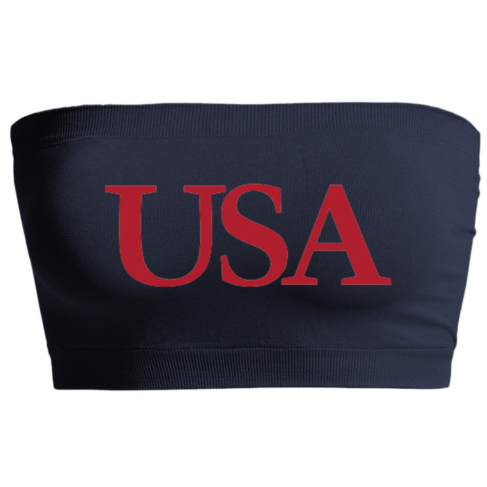 USA Glitter Seamless Bandeau (Available in 3 Colors) – Gameday Bae