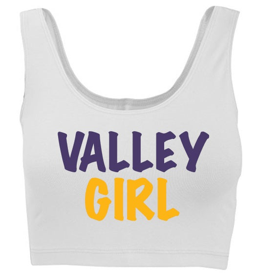 Valley Girl Tank Crop Top