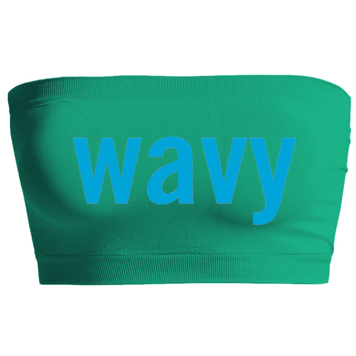 Wavy Seamless Bandeau (Available in 3 Colors)
