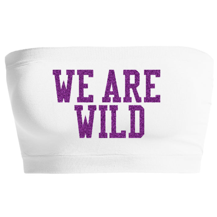 We Are Wild Glitter Seamless Bandeau (Available in 2 Colors)
