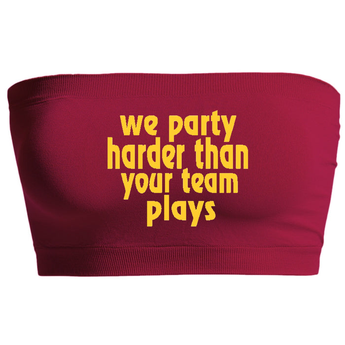 We Party Harder Seamless Bandeau