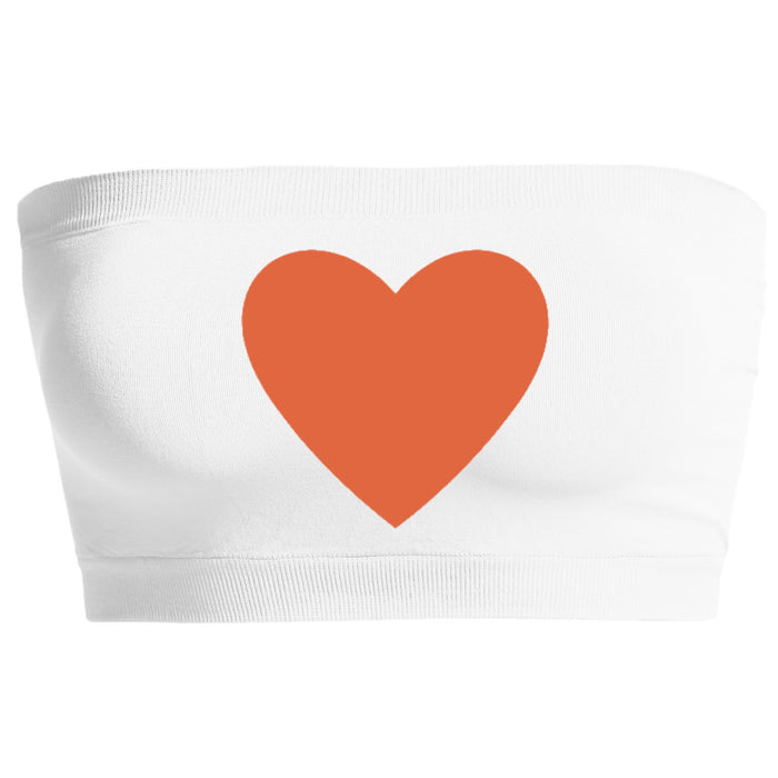 Heart Seamless Bandeau (Available in 3 Colors)