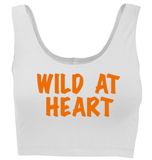 Wild At Heart Tank Crop Top (Available in 2 Colors)