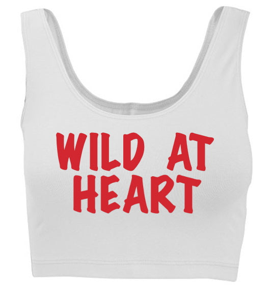 Wild At Heart Tank Crop Top (Available in 2 Colors)