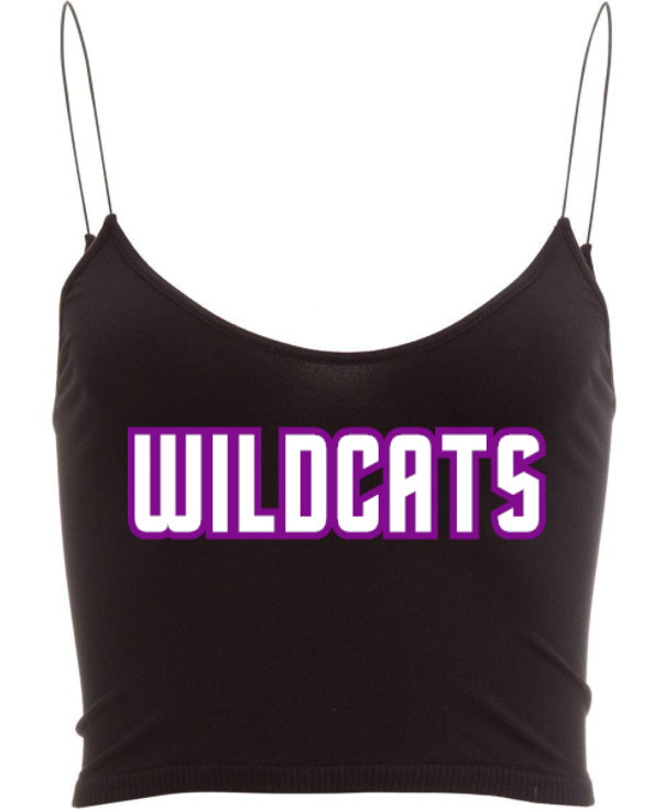 Cats Seamless Malibu Cord Strap Crop Top (Available in 2 Colors)