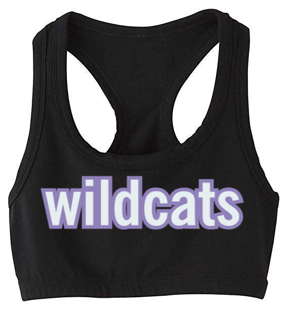 Cats Racerback Sports Bra