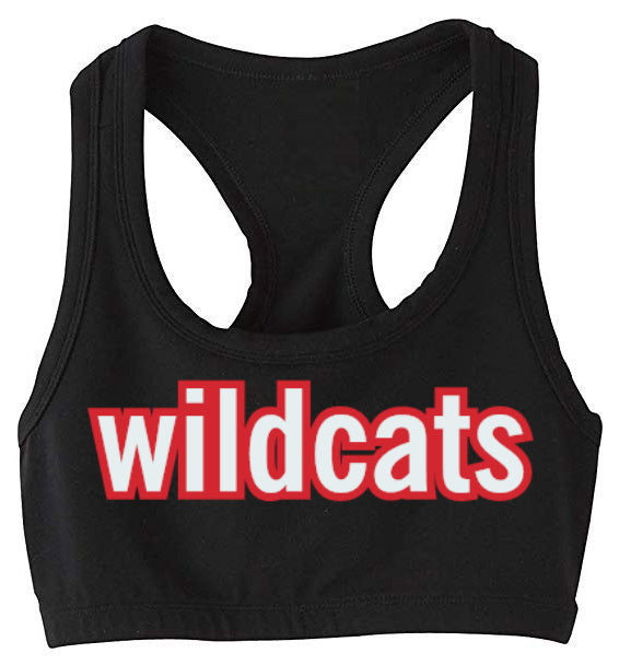 Cats Racerback Sports Bra