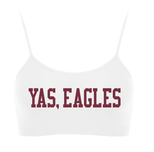 YAS Seamless Spaghetti Strap Super Crop Top (Available in 2 Colors)