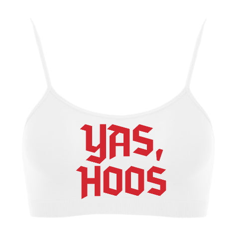 YAS Seamless Spaghetti Strap Super Crop Top (Available in 2 Colors)